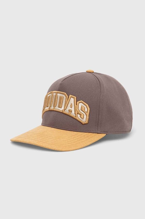 adidas Originals Kapa sa šiltom adidas Originals boja: smeđa, s uzorkom, IU0046