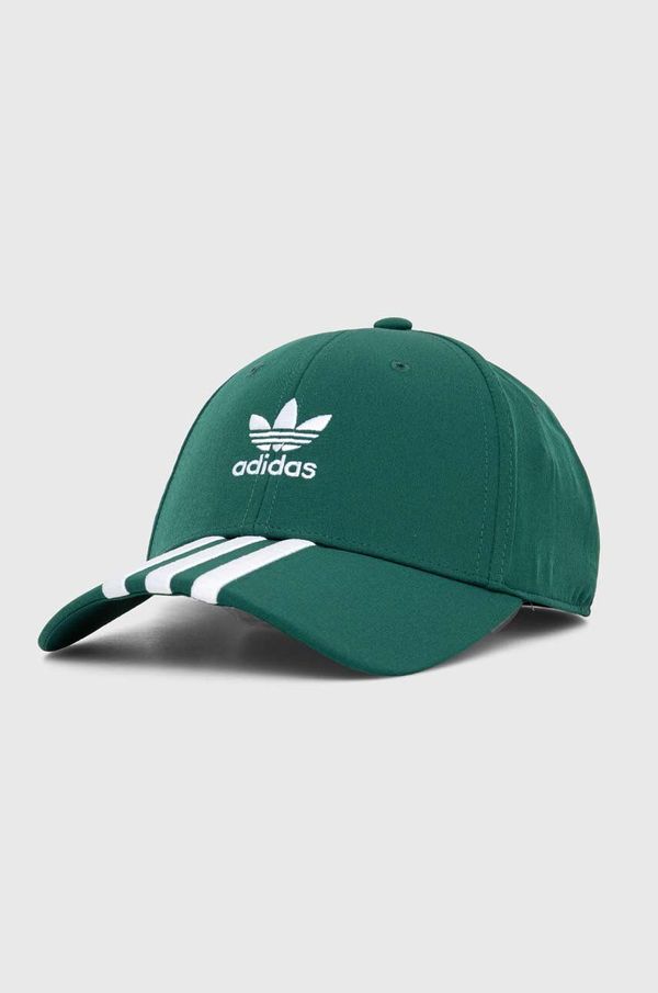 adidas Originals Kapa sa šiltom adidas Originals boja: zelena, s aplikacijom, IS1627