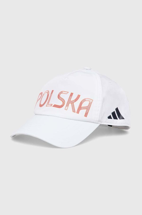 adidas Performance Kapa sa šiltom adidas Performance Olympic boja: bijela, s aplikacijom, JF1017