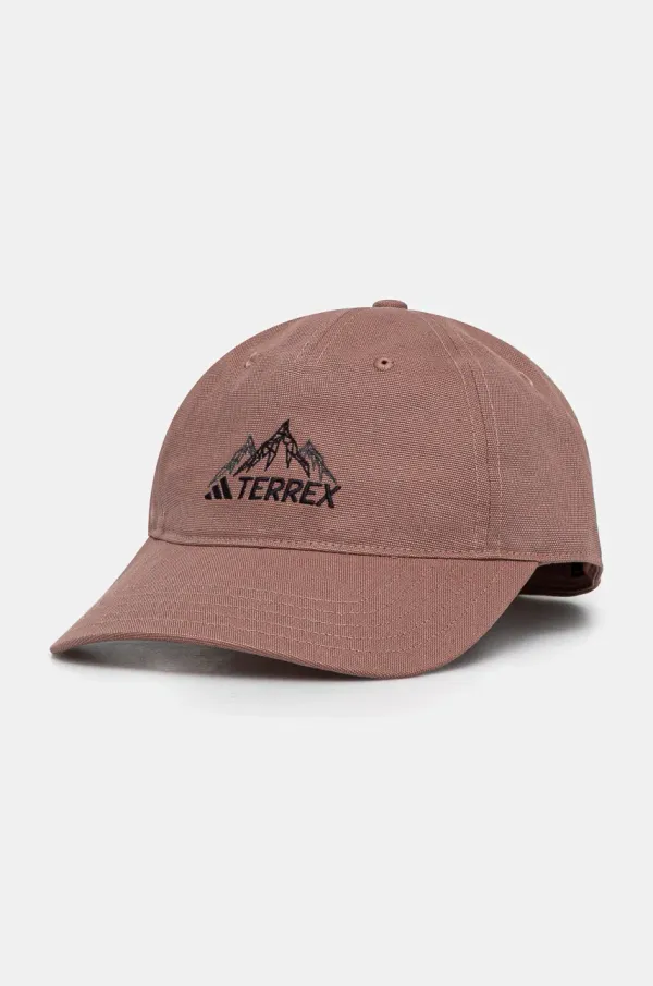 adidas TERREX Kapa sa šiltom adidas TERREX boja: ružičasta, s aplikacijom, JD3415