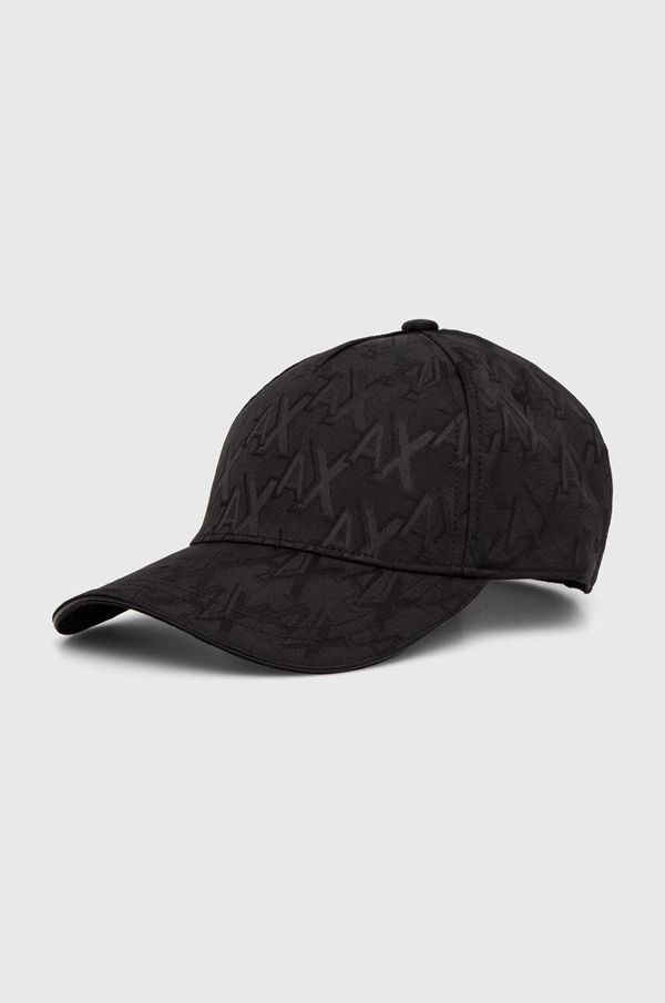 Armani Exchange Kapa sa šiltom Armani Exchange boja: crna, s uzorkom, 954205 4F102