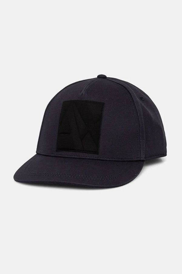 Armani Exchange Kapa sa šiltom Armani Exchange boja: tamno plava, s aplikacijom, 954217 4F116