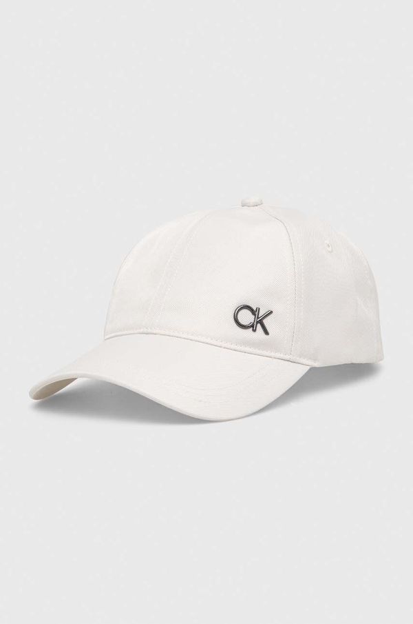 Calvin Klein Kapa sa šiltom Calvin Klein boja: bijela, bez uzorka, K50K511762