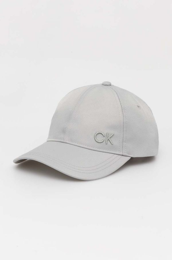 Calvin Klein Kapa sa šiltom Calvin Klein boja: siva, bez uzorka