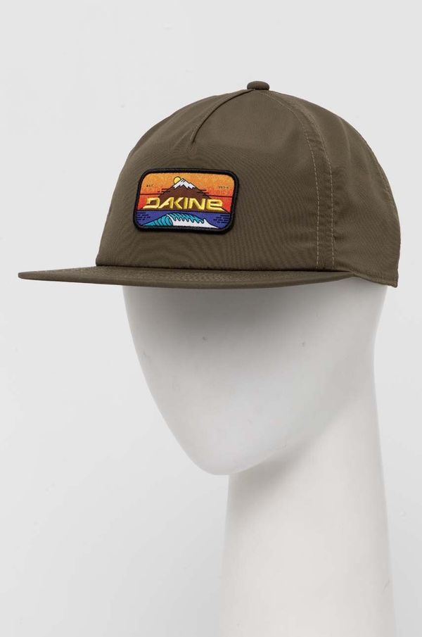 Dakine Kapa sa šiltom Dakine R & R UNSTRUCTURED CAP boja: zelena, s aplikacijom, 10004051