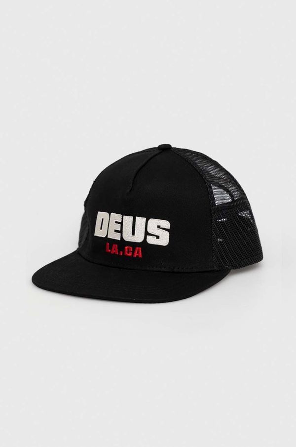 Deus Ex Machina Kapa sa šiltom Deus Ex Machina Akin boja: crna, s aplikacijom