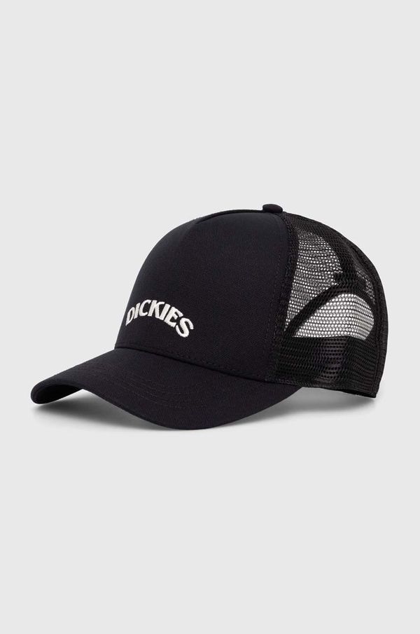Dickies Kapa sa šiltom Dickies SHAWSVILLE TRUCKER boja: crna, s aplikacijom, DK0A4YPG