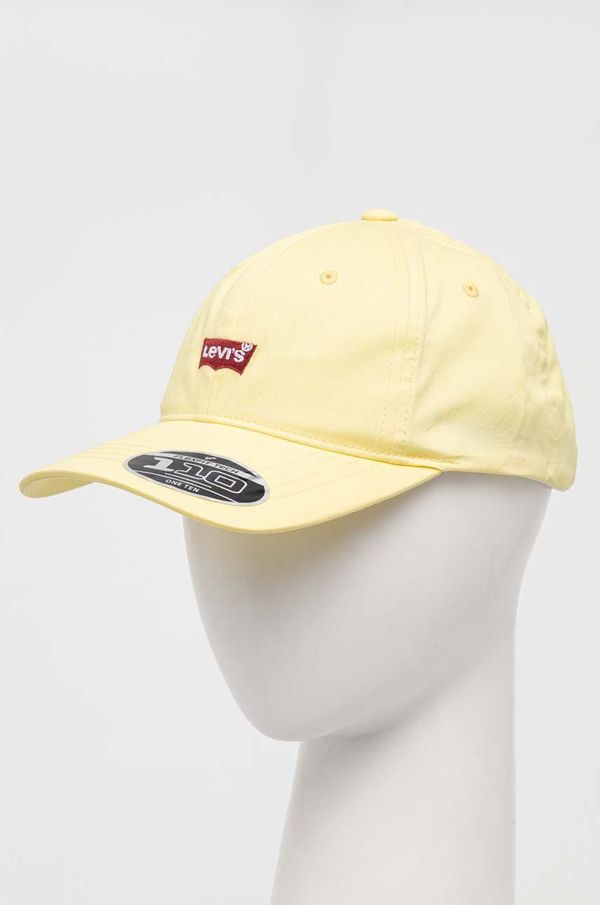 Levi's Kapa sa šiltom Levi's boja: žuta, s aplikacijom