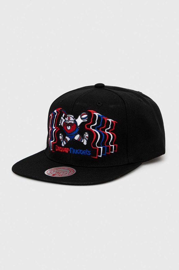 Mitchell&Ness Kapa sa šiltom Mitchell&Ness Denver Nuggets boja: crna, s aplikacijom