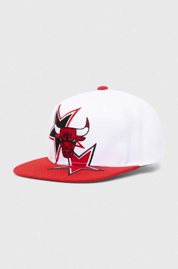 Mitchell&Ness Kapa sa šiltom Mitchell&Ness NBA CHICAGO BULLS boja: bijela, s aplikacijom