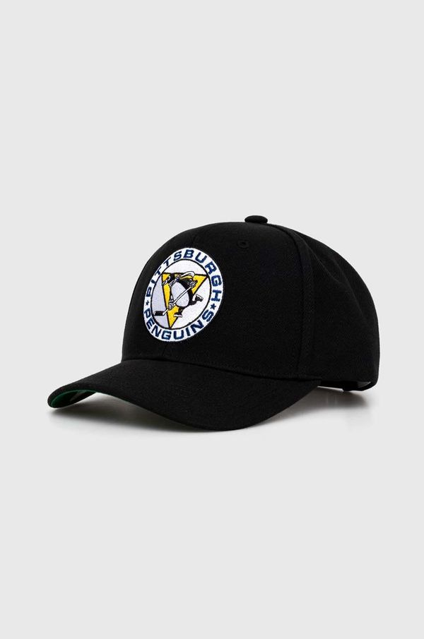 Mitchell&Ness Kapa sa šiltom Mitchell&Ness NHL PITTSBURGH PENGUINS boja: crna, s aplikacijom