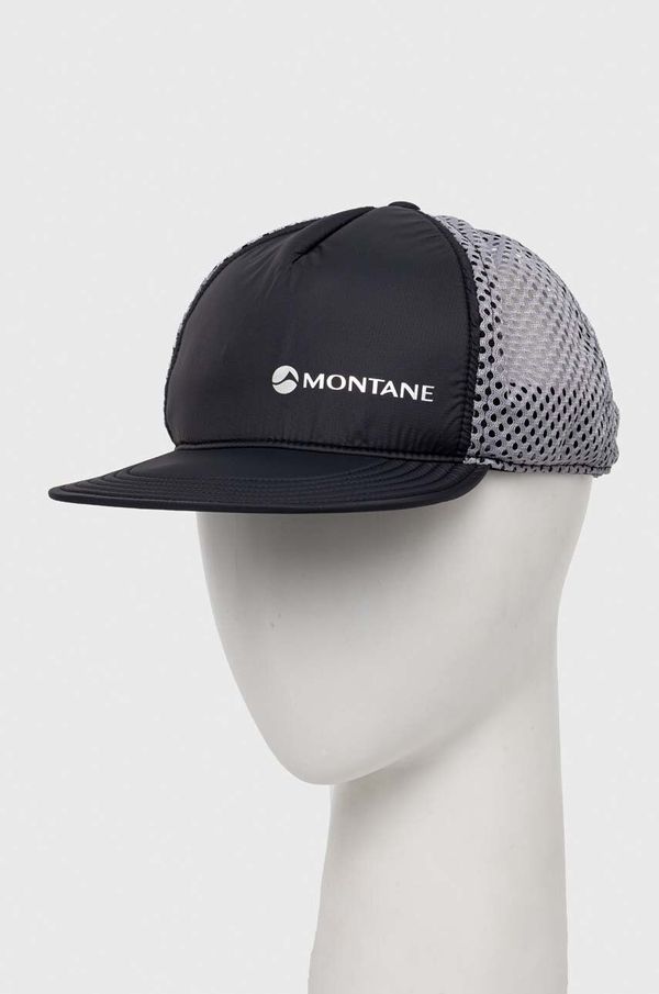 Montane Kapa sa šiltom Montane Active boja: crna, s uzorkom, HATCA