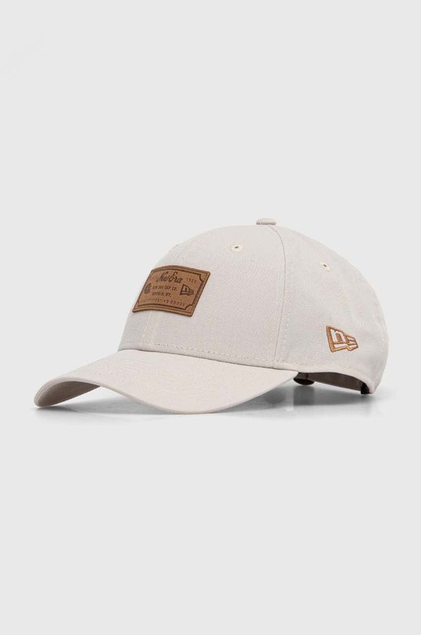 New Era Kapa sa šiltom New Era boja: bež, s aplikacijom