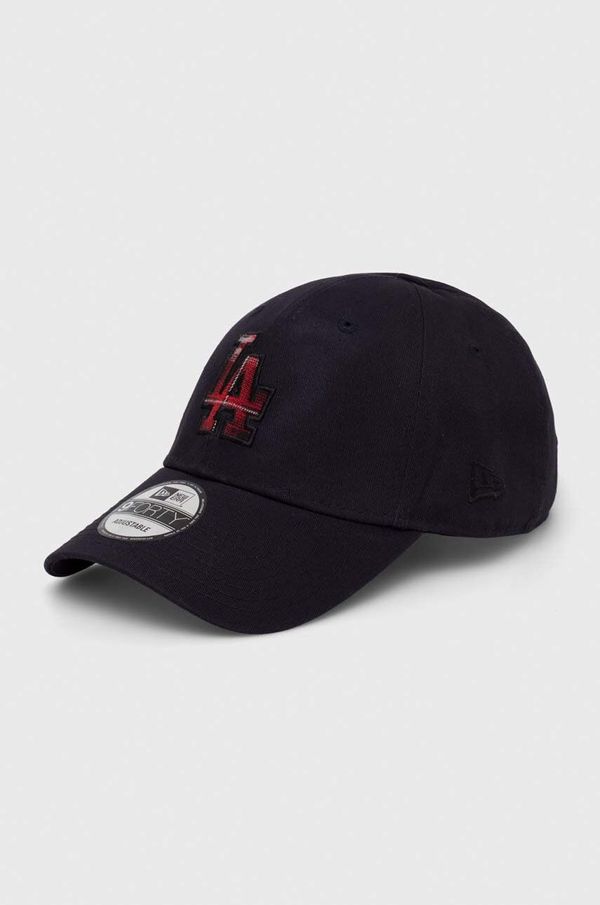 New Era Kapa sa šiltom New Era boja: tamno plava, s aplikacijom, LOS ANGELES DODGERS