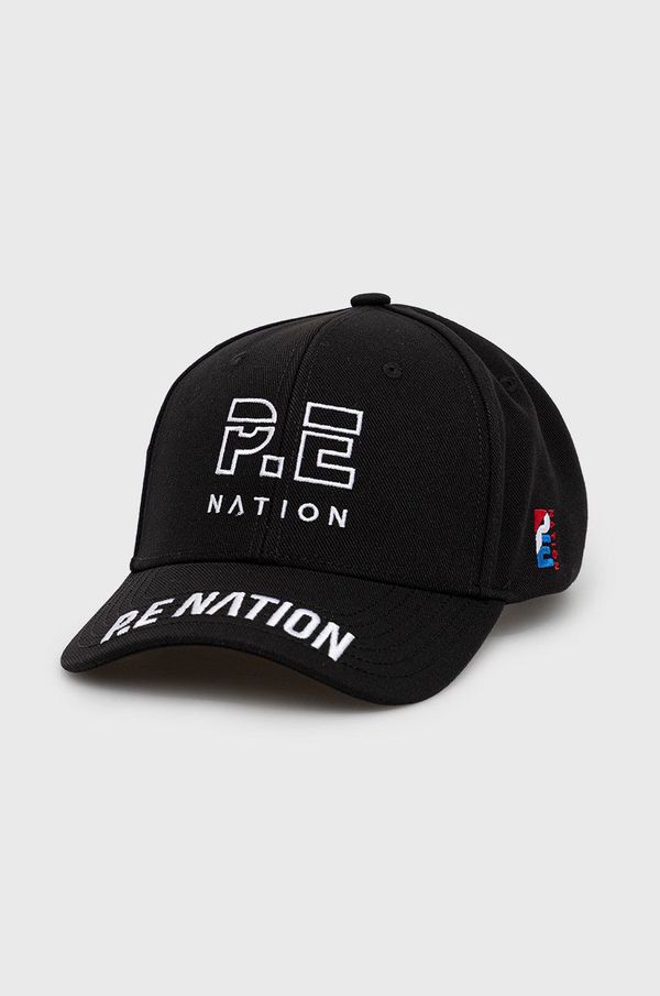 P.E Nation Kapa sa šiltom P.E Nation boja: crna, s aplikacijom