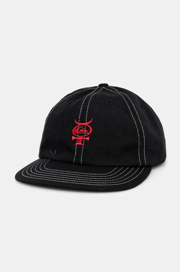 Quiksilver Kapa sa šiltom Quiksilver Mercury Cap boja: crna, s tiskom, AQYHA05461