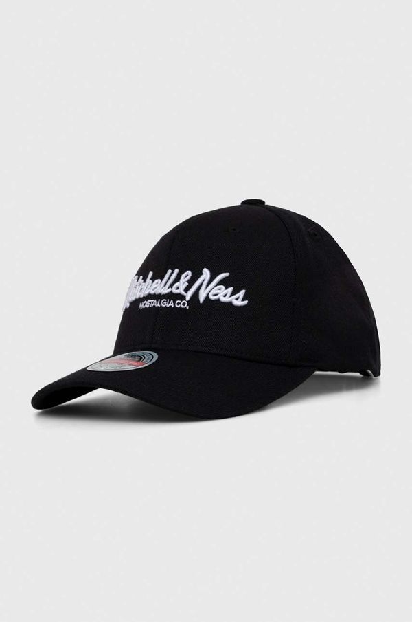 Mitchell&Ness Kapa sa šiltom s dodatkom vune Mitchell&Ness boja: crna, s aplikacijom