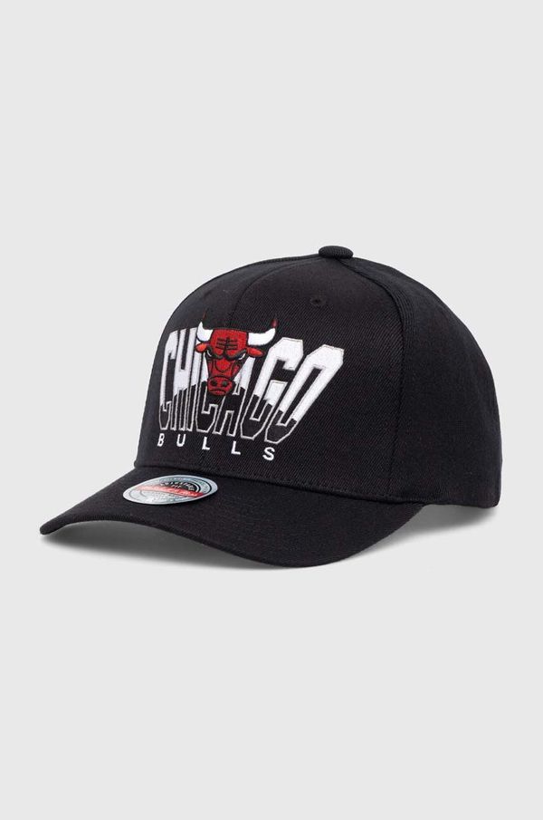 Mitchell&Ness Kapa sa šiltom s dodatkom vune Mitchell&Ness NBA CHICAGO BULLS boja: crna, s aplikacijom