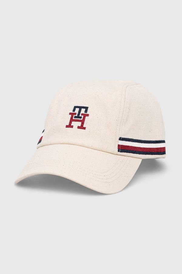 Tommy Hilfiger Kapa sa šiltom Tommy Hilfiger boja: bež, s tiskom