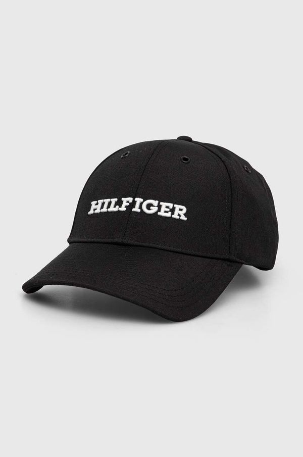 Tommy Hilfiger Kapa sa šiltom Tommy Hilfiger boja: crna, s aplikacijom