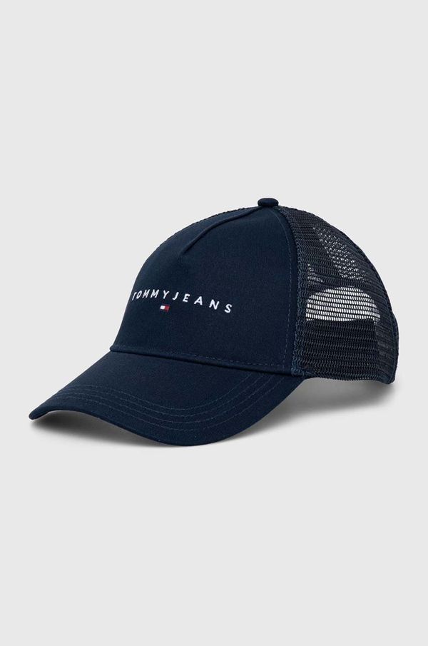 Tommy Jeans Kapa sa šiltom Tommy Jeans boja: tamno plava, s tiskom, AM0AM12424