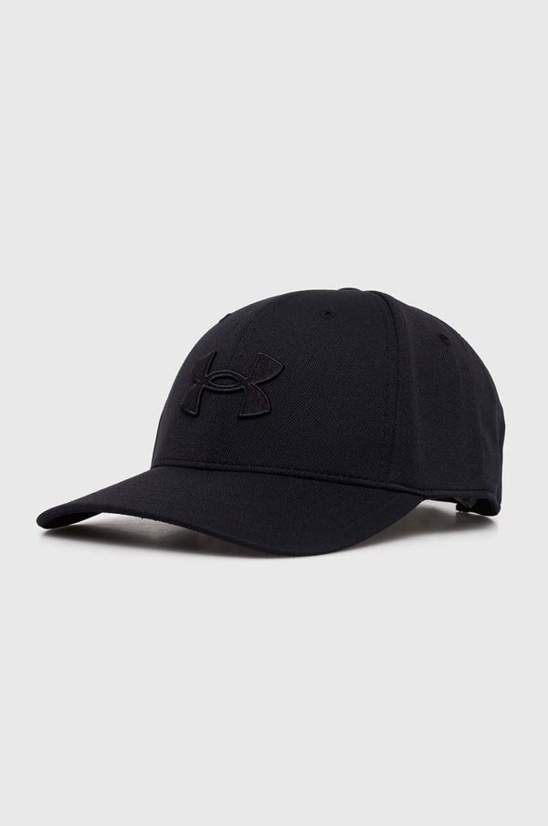 Under Armour Kapa sa šiltom Under Armour Blitzing boja: siva, s aplikacijom, 1376701