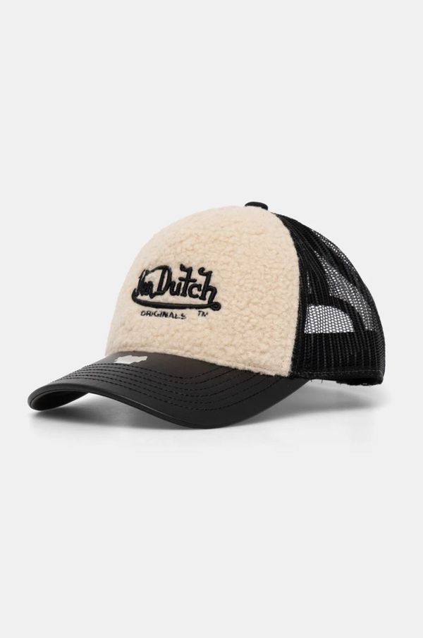 Von Dutch Kapa sa šiltom Von Dutch TRUCKER NEWARK boja: crna, s uzorkom, 7030825