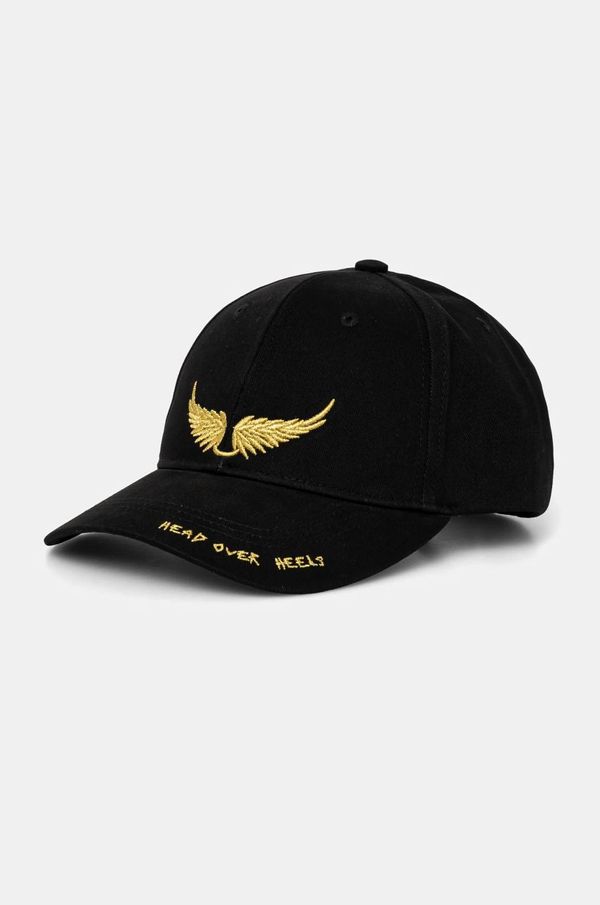 Zadig&Voltaire Kapa sa šiltom ZADIG&VOLTAIRE boja: crna, s aplikacijom, OWHT00123
