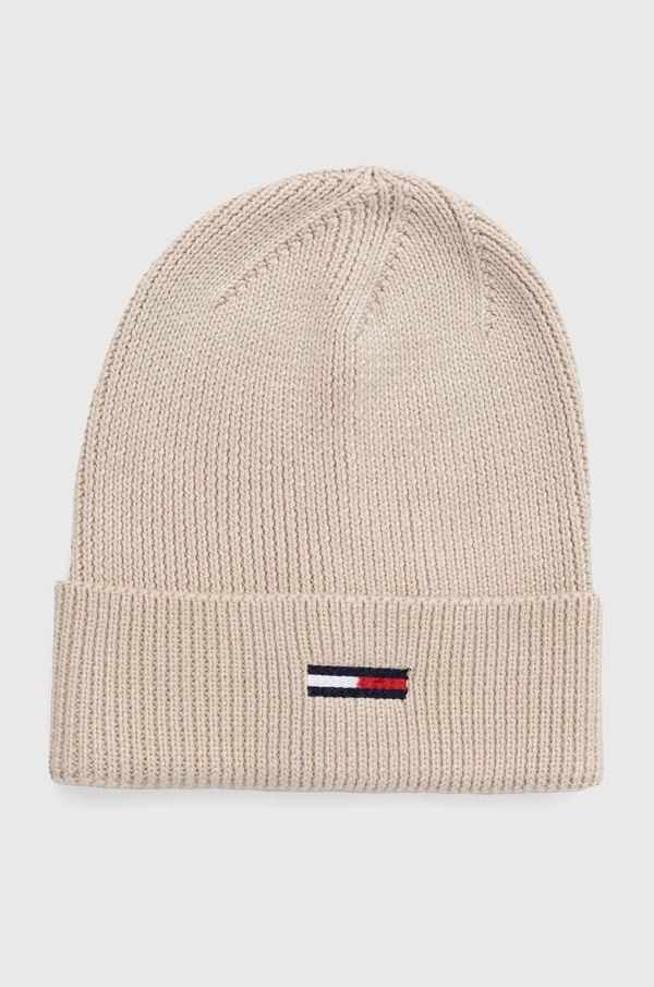 Tommy Jeans Kapa Tommy Jeans boja: bež, AW0AW16380