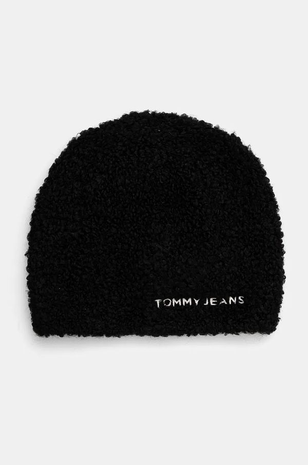 Tommy Jeans Kapa Tommy Jeans boja: crna, AW0AW17058