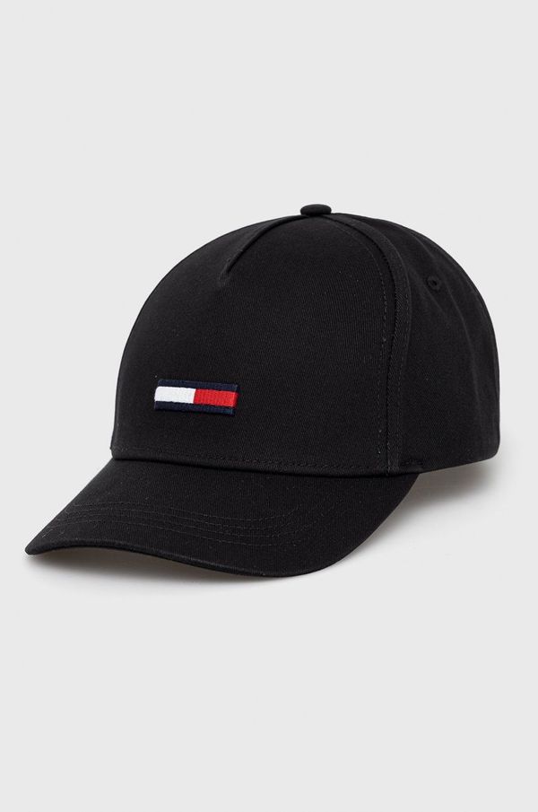 Tommy Jeans Kapa Tommy Jeans boja: crna