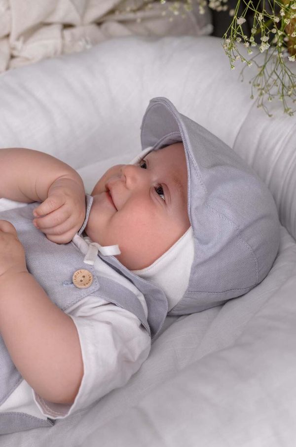 Jamiks Kapa za bebe Jamiks RAGNAR boja: siva