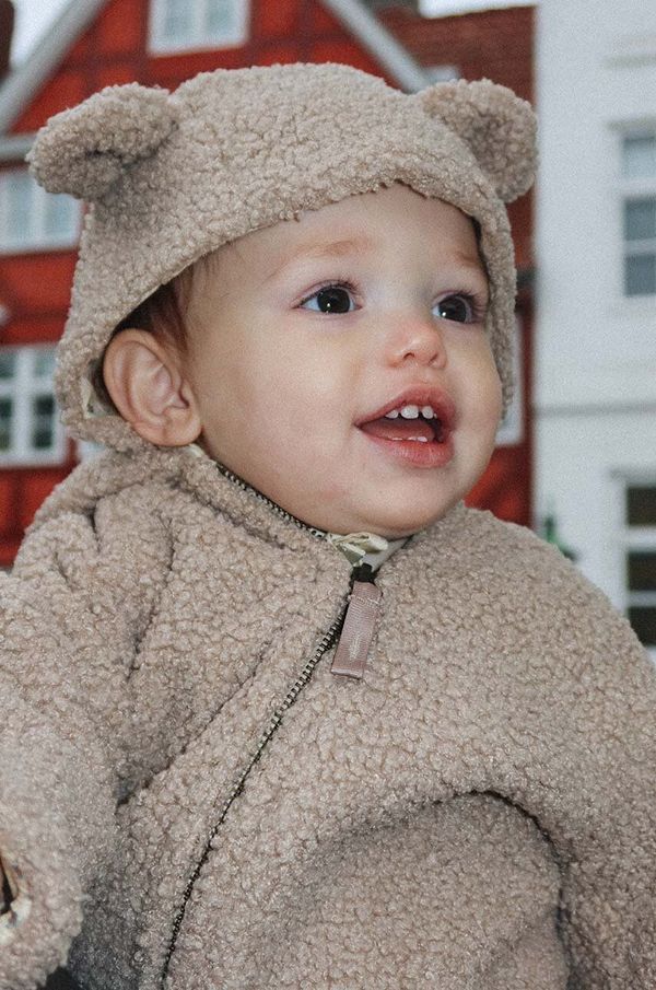 Konges Sløjd Kapa za bebe Konges Sløjd boja: bež