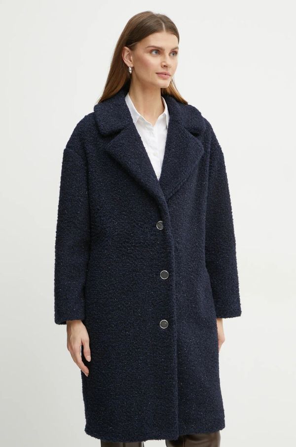 Guess Kaput Guess BERENICE za žene, boja: tamno plava, za prijelazno razdoblje, oversize, W4BL10 WGHS0