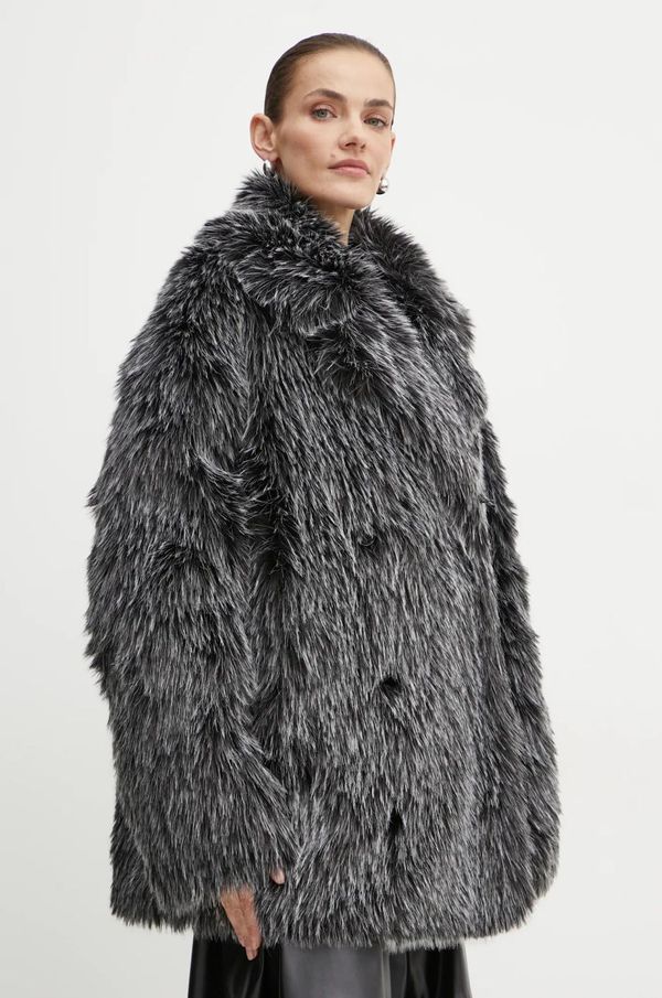 Michael Kors Kaput Michael Kors za muškarce, boja: crna, za prijelazno razdoblje, oversize, UF4208KF1Q