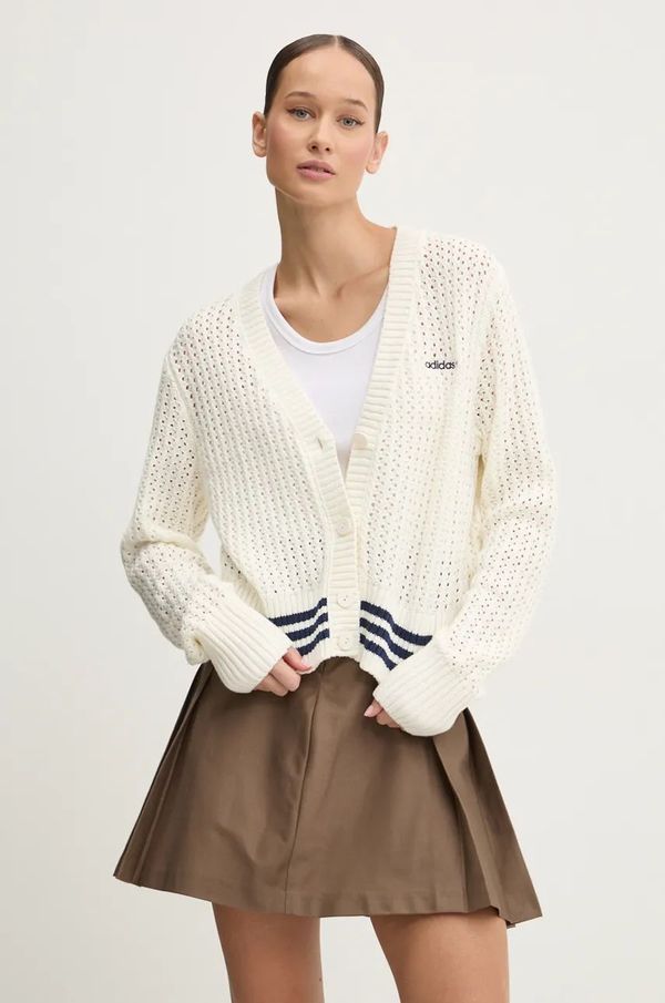 adidas Originals Kardigan adidas Originals Cardigan za žene, boja: bež, IX1049