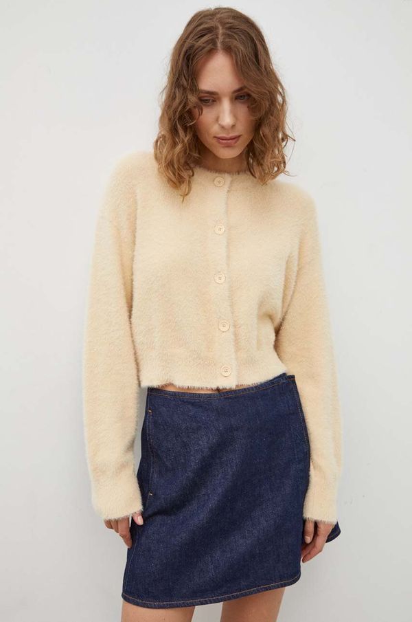 Levi's Kardigan Levi's za žene, boja: bež, lagani