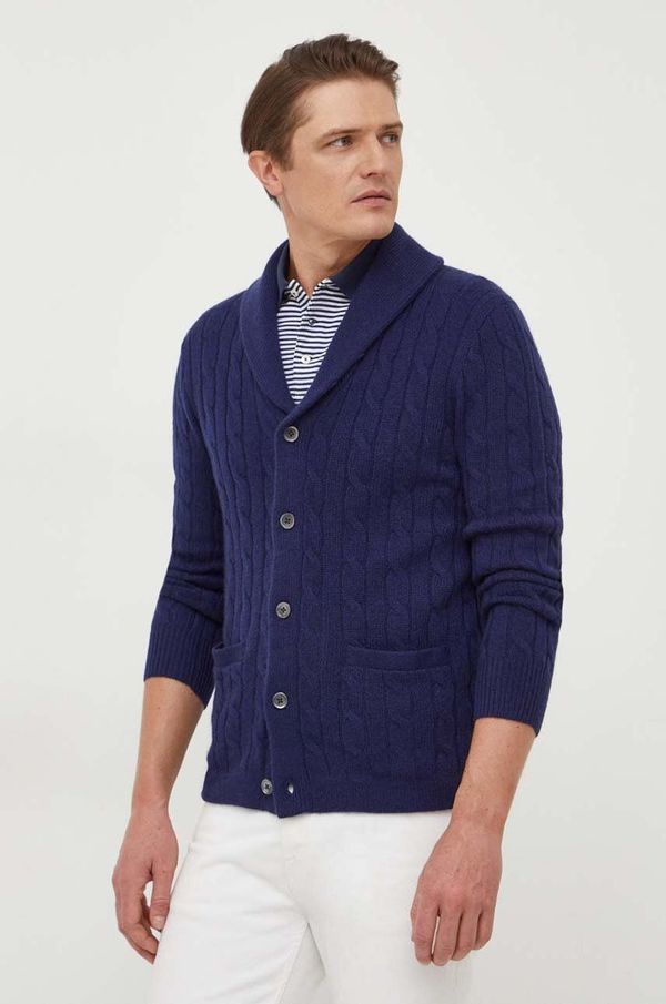 Polo Ralph Lauren Kardigan od kašmira Polo Ralph Lauren boja: tamno plava