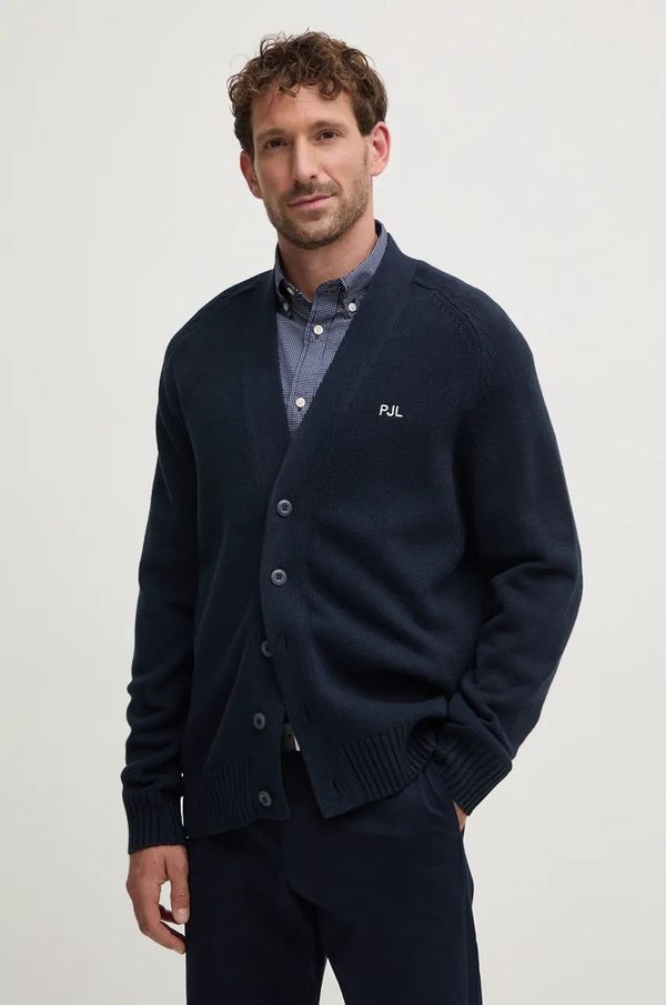 Pepe Jeans Kardigan Pepe Jeans CHELSEA za muškarce, boja: tamno plava, PM702476