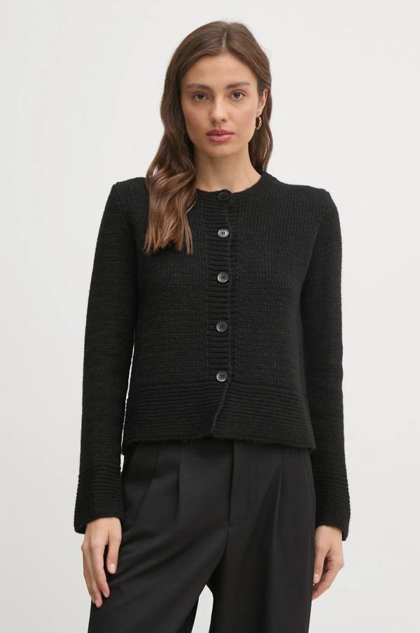 Sisley Kardigan s primjesom vune Sisley boja: crna, 1176M500N