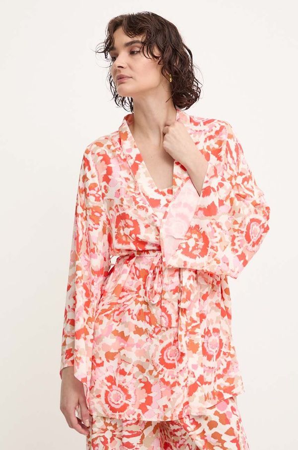 Answear Lab Kimono Answear Lab boja: narančasta, bez zakopčavanja, s uzorkom