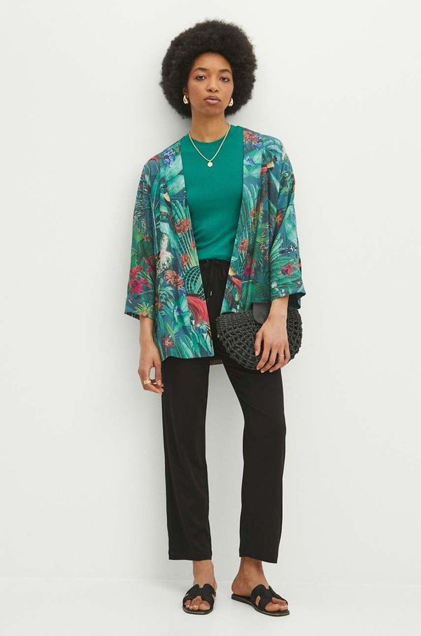 Medicine Kimono Medicine za žene, oversize, s uzorkom