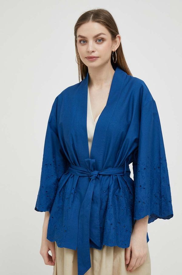 United Colors of Benetton Kimono United Colors of Benetton boja: tamno plava