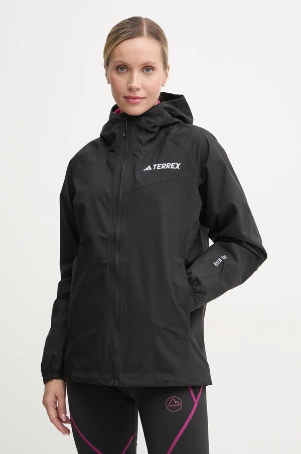 adidas TERREX Kišna jakna adidas TERREX Multi za žene, boja: crna, JN8813