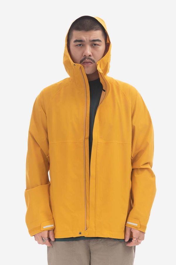 Fjallraven Kišna jakna Fjallraven Hydratic Trail Jacket HC M za muškarce, boja: žuta, za prijelazno razdoblje, F86984.161-161