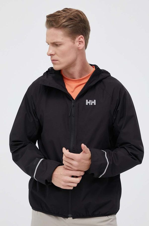 Helly Hansen Kišna jakna Helly Hansen Fast Helly Tech za muškarce, boja: crna