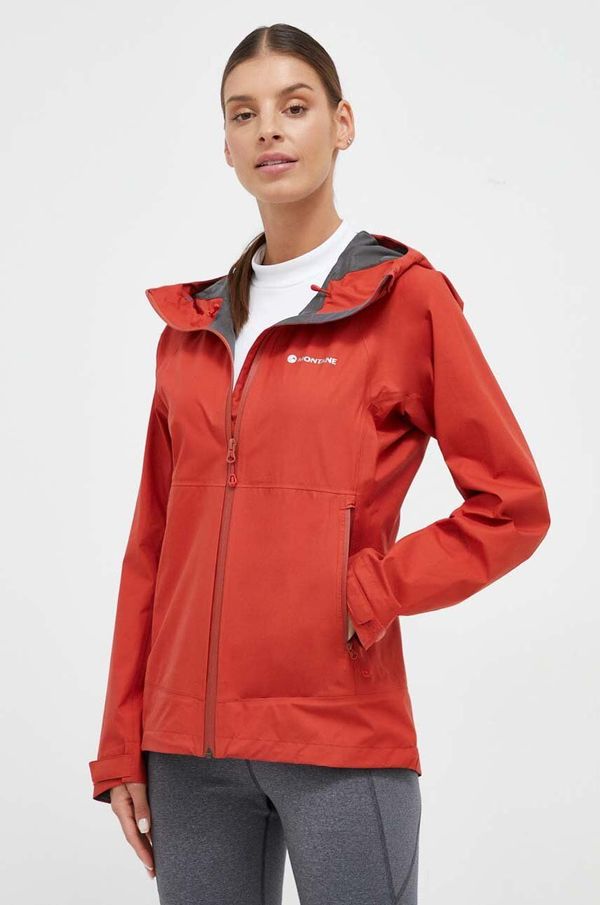 Montane Kišna jakna Montane Spirit Lite za žene, boja: crvena, gore-tex
