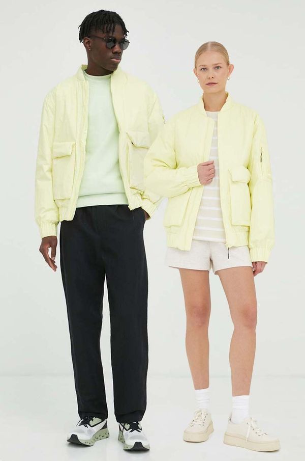 Rains Kišna jakna Rains 15530 Fuse Bomber Jacket boja: žuta, za prijelazno razdoblje