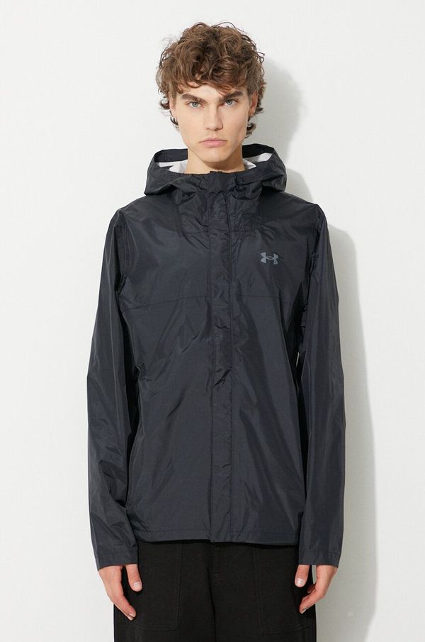 Under Armour Kišna jakna Under Armour za muškarce, boja: crna, za prijelazno razdoblje, 1374644-BLACK