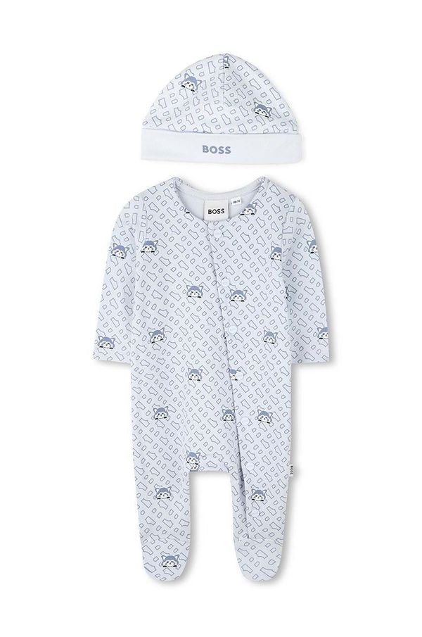 BOSS Kombinezon i kapa za bebe BOSS J51060
